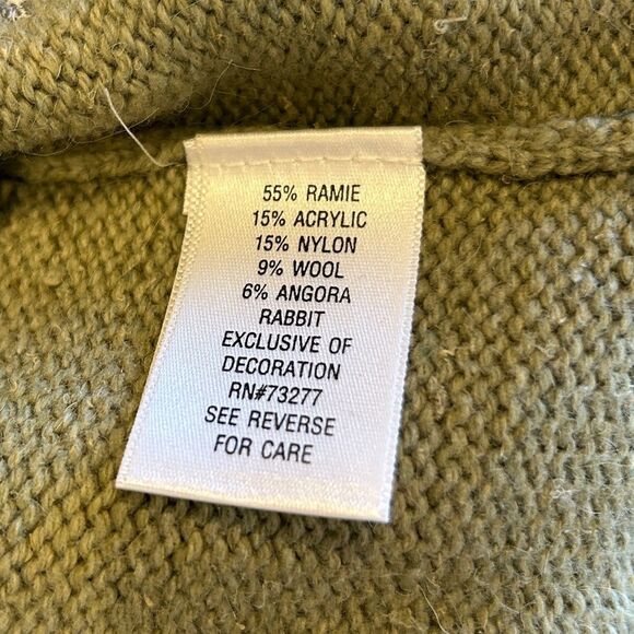 Croft & Barrow Women's Winter Snowman Fleece Zip up Sweater Size Large - Picture 6 of 13